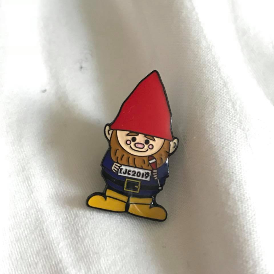 EJC 2019 Gnome Pin